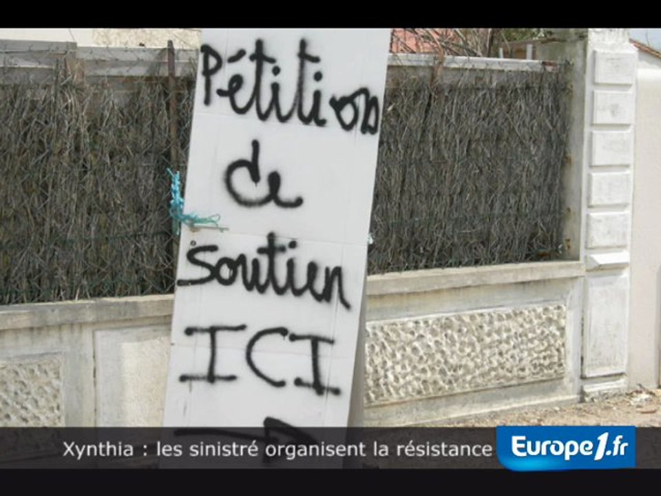 Xynthia : les sinistrés s’organisent