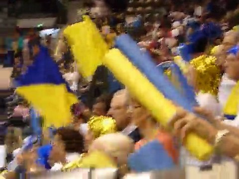 Fin du match volley final four rc cannes - novara le 040410