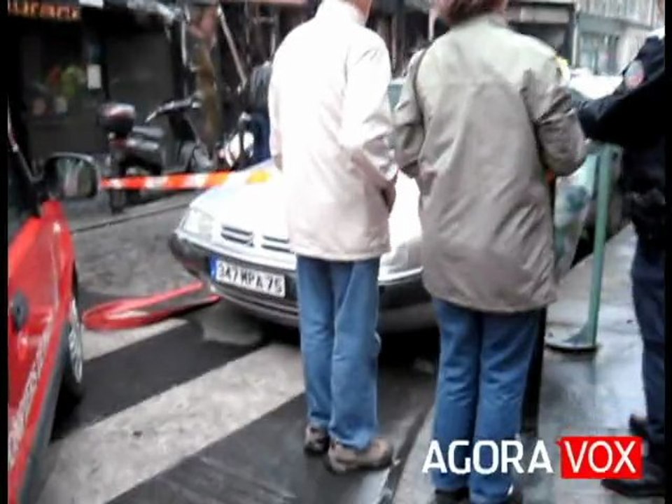 Incendie à Paris : dix blessés