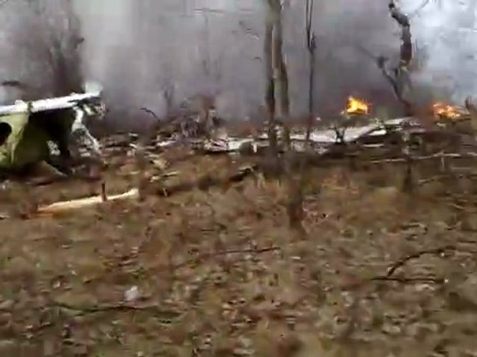 Tragedia w Smoleńsku: Amatorskie zdjęcia z katastrofy