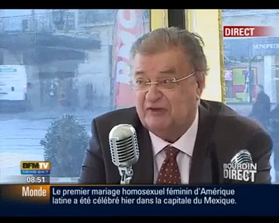 Georges Freche sur BFM, une coupure opportune !? hmmmmmm...
