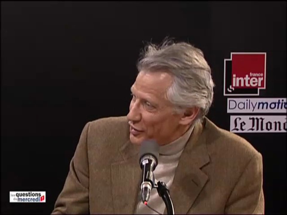 Questions du mercredi, Dominique de Villepin