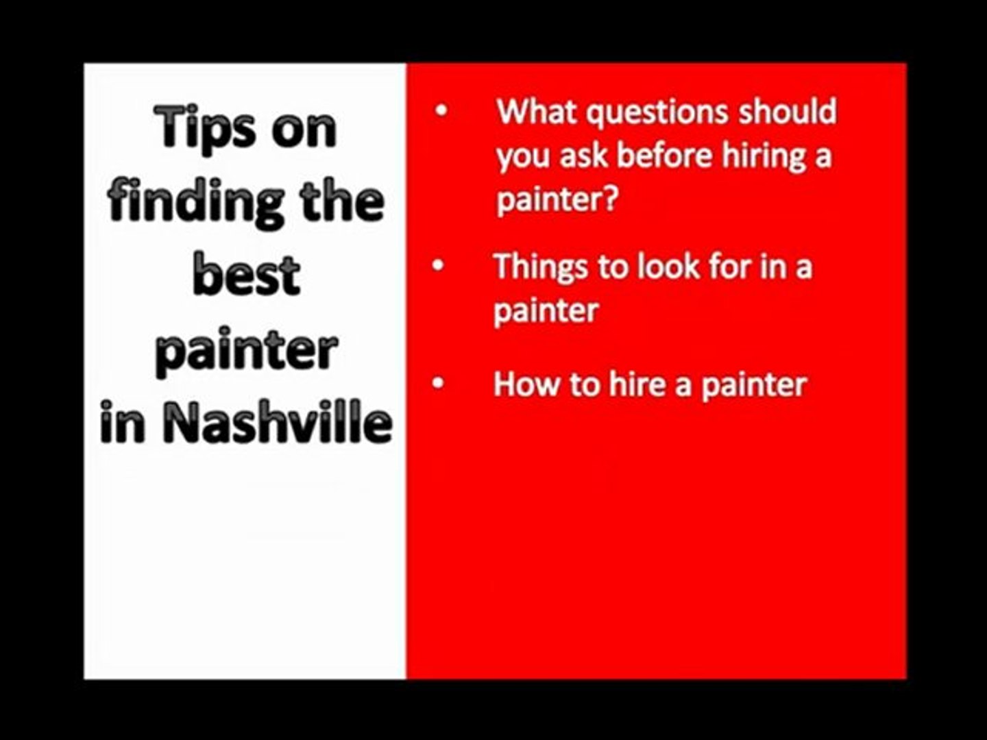 ⁣Best Nashville House Painter