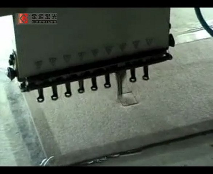LASER Embroidery and Cutting Machine  Demo