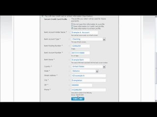 Place your order online using e checks