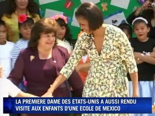 Mme Obama aux jeunes Mexicains : "Yes we can"