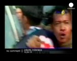 Violente manifestation près de Jakarta