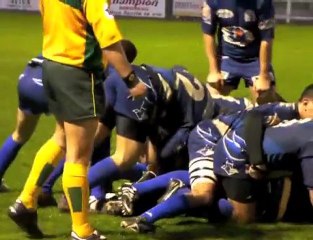 Rugby : Bergerac - Blaye : 28 à 14