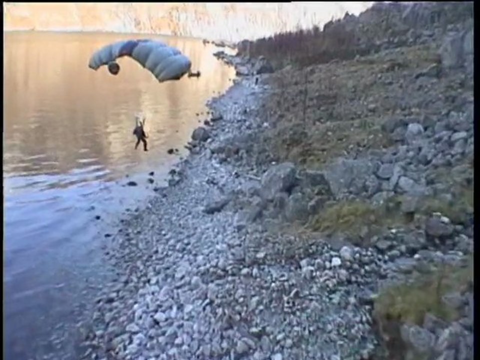 Crazy Sledge base Jump!