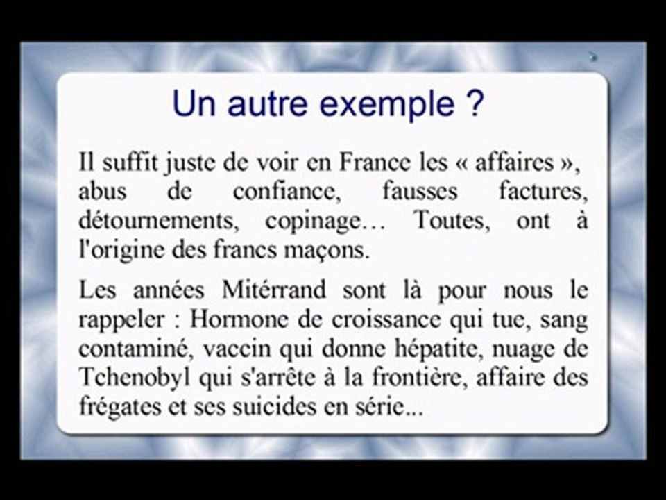 franc macons la strategie de la déchéance