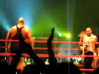 arrivée de Batista, big show, randy orton et John Cena