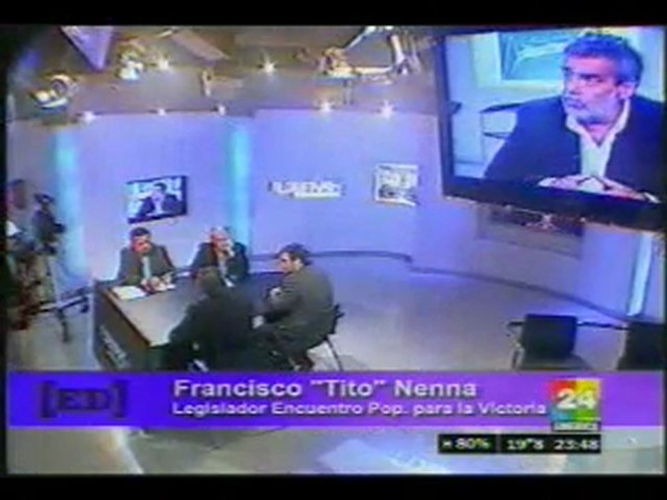 Debate entre Fernando de Andreis y Tito Nenna