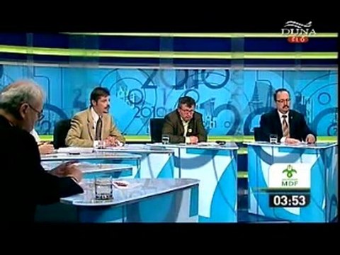 Szegedi Csanád - 2010. március 28, Duna TV - Heti Hírmondó 2