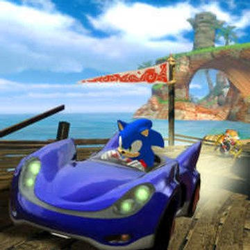 Sonic & SEGA All-Stars Racing Test