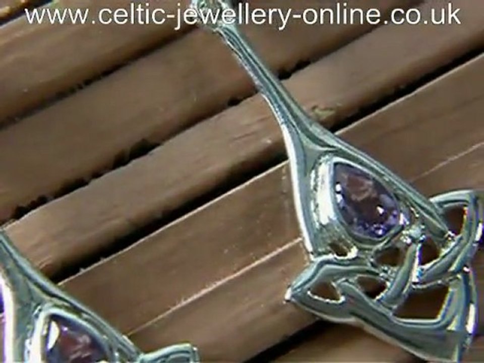 Celtic Earrings - Sterling Silver DWK103