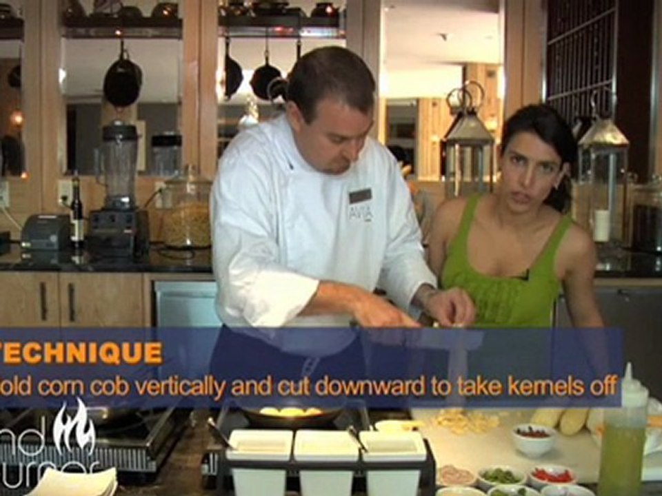 Day Boat Scallops with Chef John Alexander at AVIA