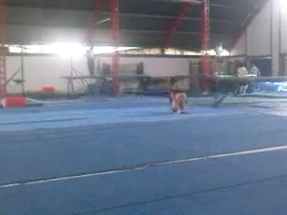 Entrenamieto- Rutina de Anae en Gimnacia