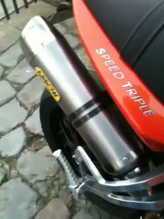 Speed triple 1050 + Arrow's