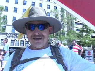 Tea party militants speak out against Obama