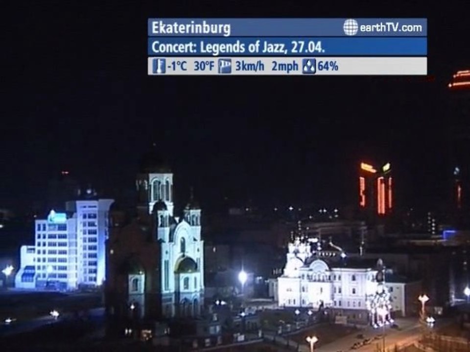 St. Andrews - Canada, Honolulu - USA, Nouméa - New Caledonia, Ekaterinburg - Russia, Cape Town - South Africa, Auckland - New Zealand, Stuttgart - Germany