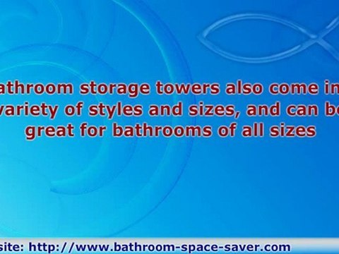 Small Bathroom Storage with Bathroom Space Savers
