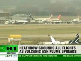 Iceland Volcano Eruption: Ash grounds flights in UK and ...