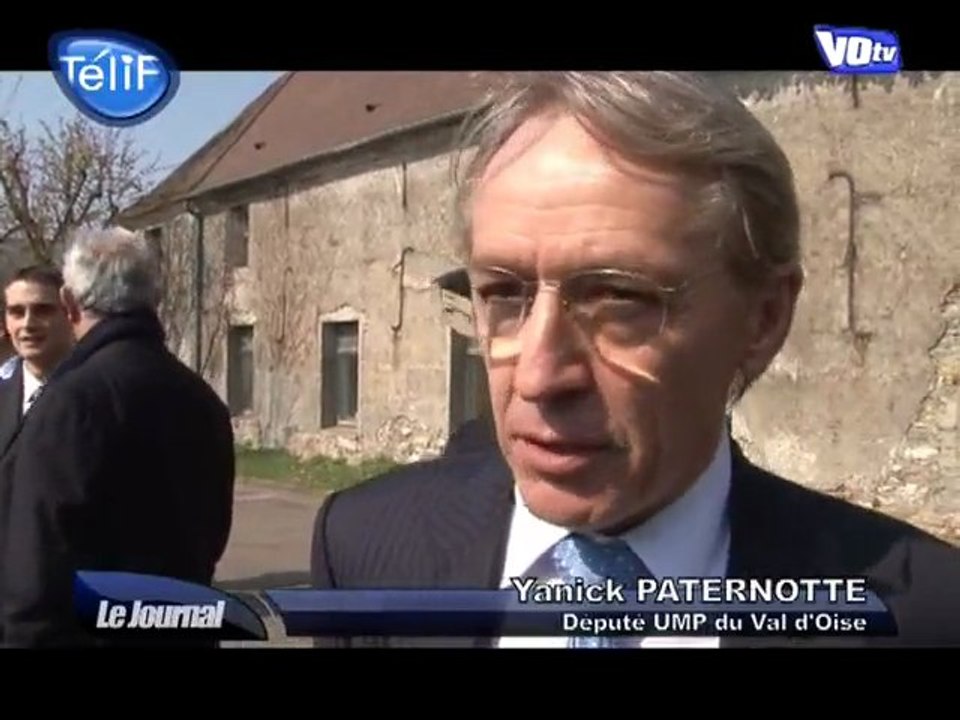 Nicolas Sarkozy en visite à Gonesse (Val d'Oise)