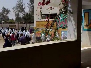 بروفة لعملية اخلاء بالمدرسة _ الأمن والسلامة