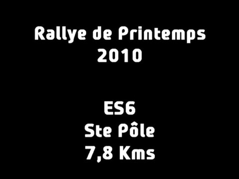 ES6 Rallye de Printemps 2010