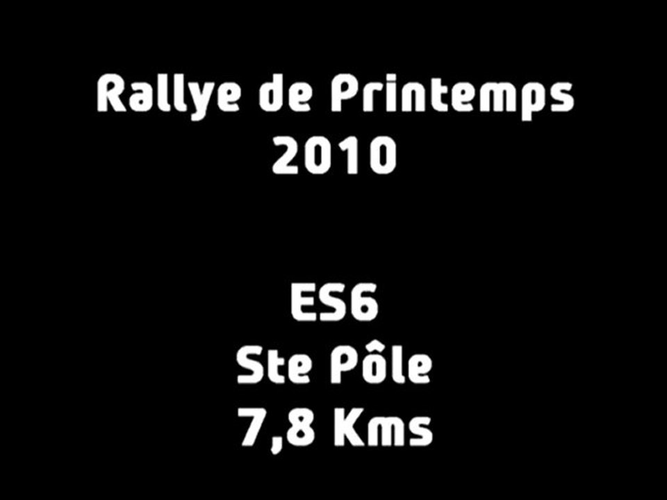 ES6 Rallye de Printemps 2010