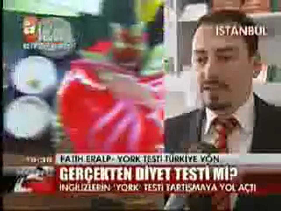 York Testi Atv Ana Haber'de