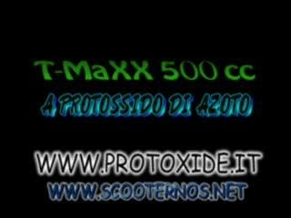 Yamaha T-Max 500 au nitro !