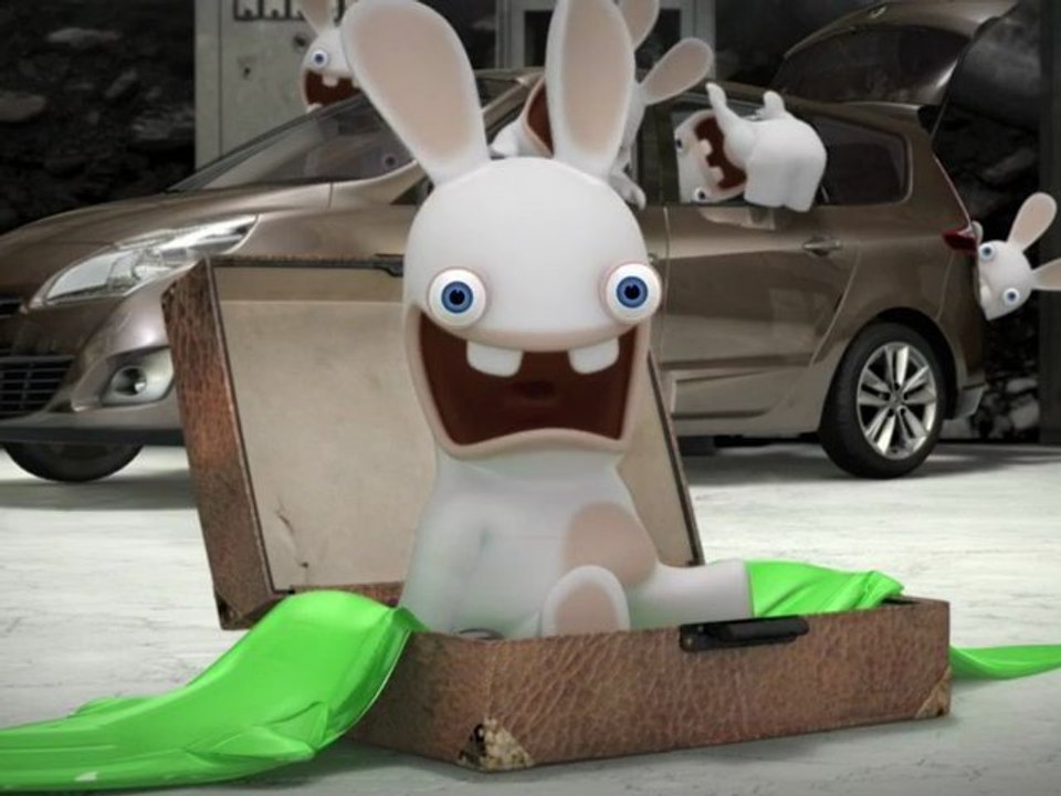 Les Lapins partent à l’aventure avec Renault !