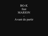 BO-K feat MARION _ Avant de partir
