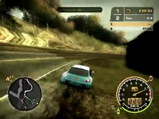 Need for speed most wanted blacklist 11 biglou avec clio v6