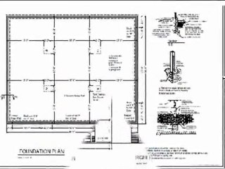 Custom 36 x 46 RV Garage Plans