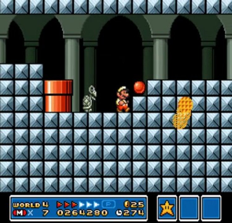 Super Mario Bros 3 (WORLD 4) PARTIE 2