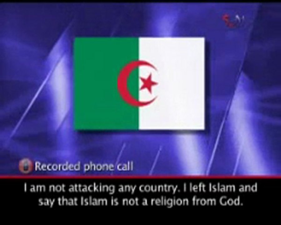 Cheikh Haitham de l' Algérie menace de tuer ex-musulman