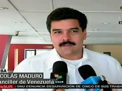 Visita de Chávez a Cuba, para revisar acuerdos: Maduro