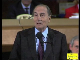 Mitterrand et Kohl au Parlement européen, le 22/11/1989