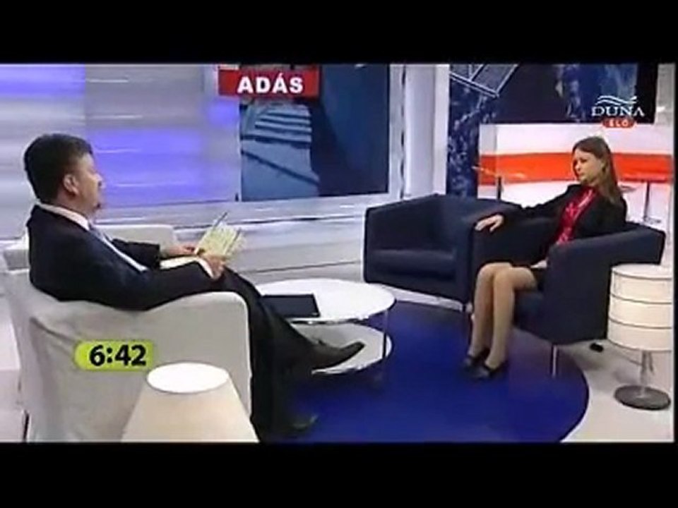 Dúró Dóra - 2010. április 16, Duna TV - Hattól-nyolcig