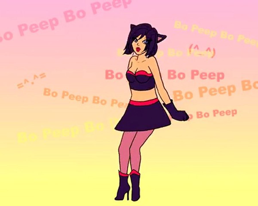 T-ara (Korean Group) - Bo Peep Bo Peep - 2D Animation Dance