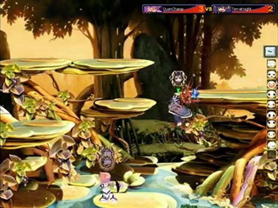 QuanChamp in C+ Action