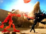 BIONICLE Battle Videos - Tahu vs Piraka