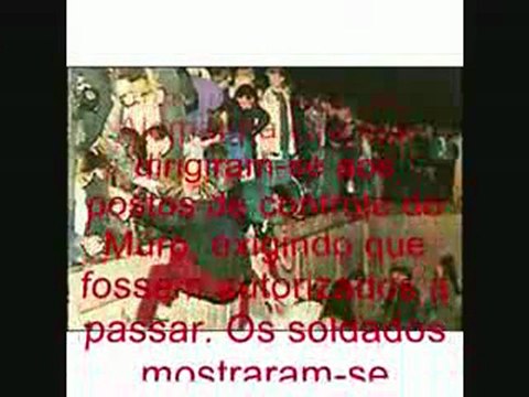 O Muro de Berlim - construção e queda