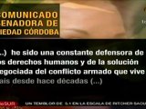 Córdoba desmiente acusaciones de gobierno colombiano