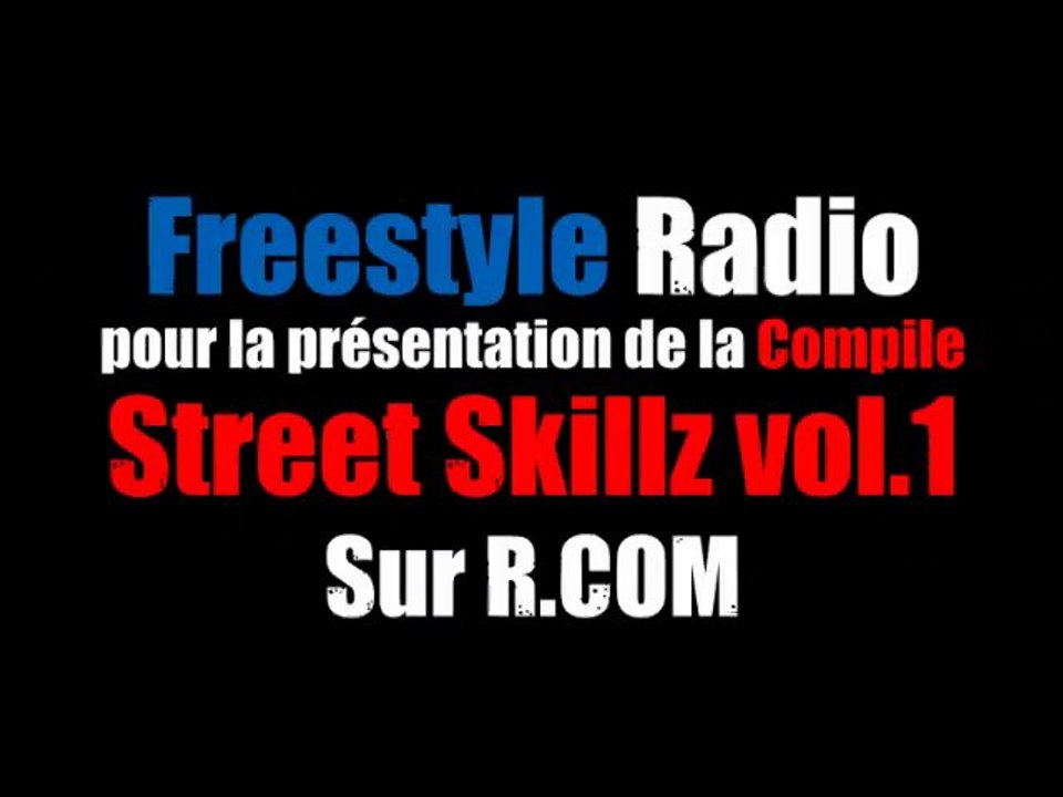 Freestyle De Rue - Freestyle SreetSkillz a RCOM FM 14/04/10