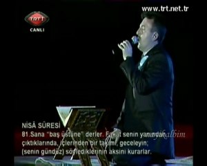 Mehmet Atıcı nisa süresi Kutlu Doğum 2010