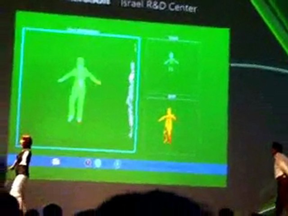 This is how Project Natal Camera Sees the Player (Shaky Cam)