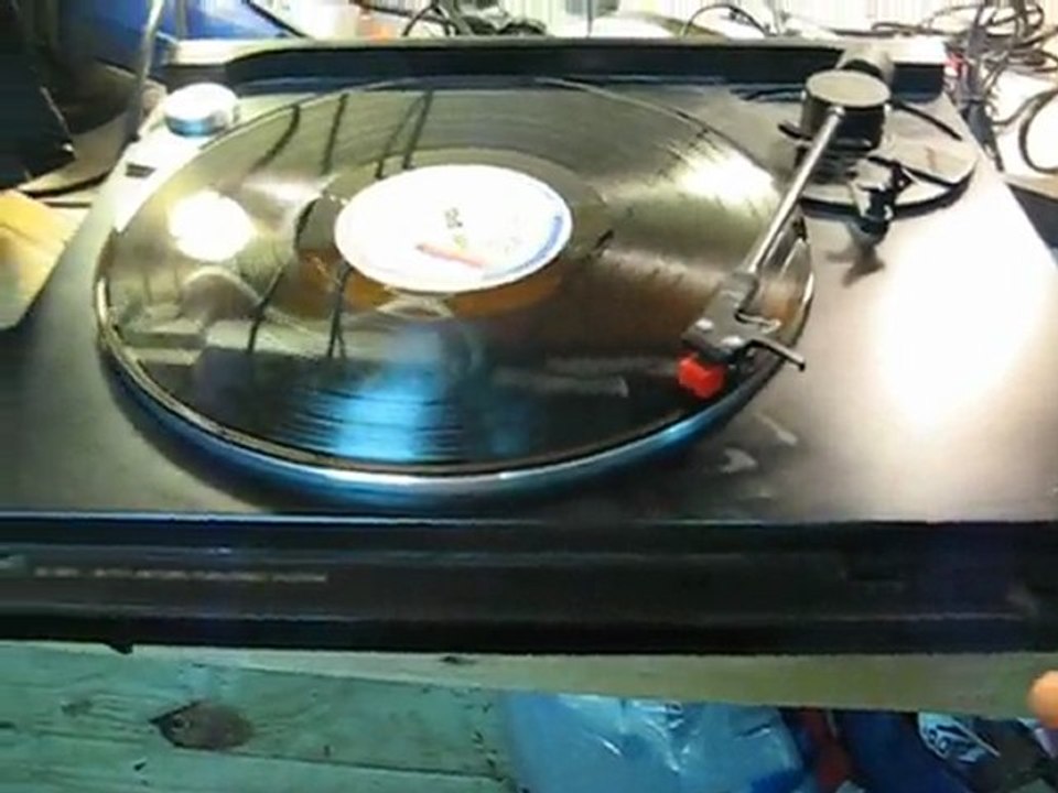 Platine vinyle JVC AL-A110 vintage revisée et restaurée